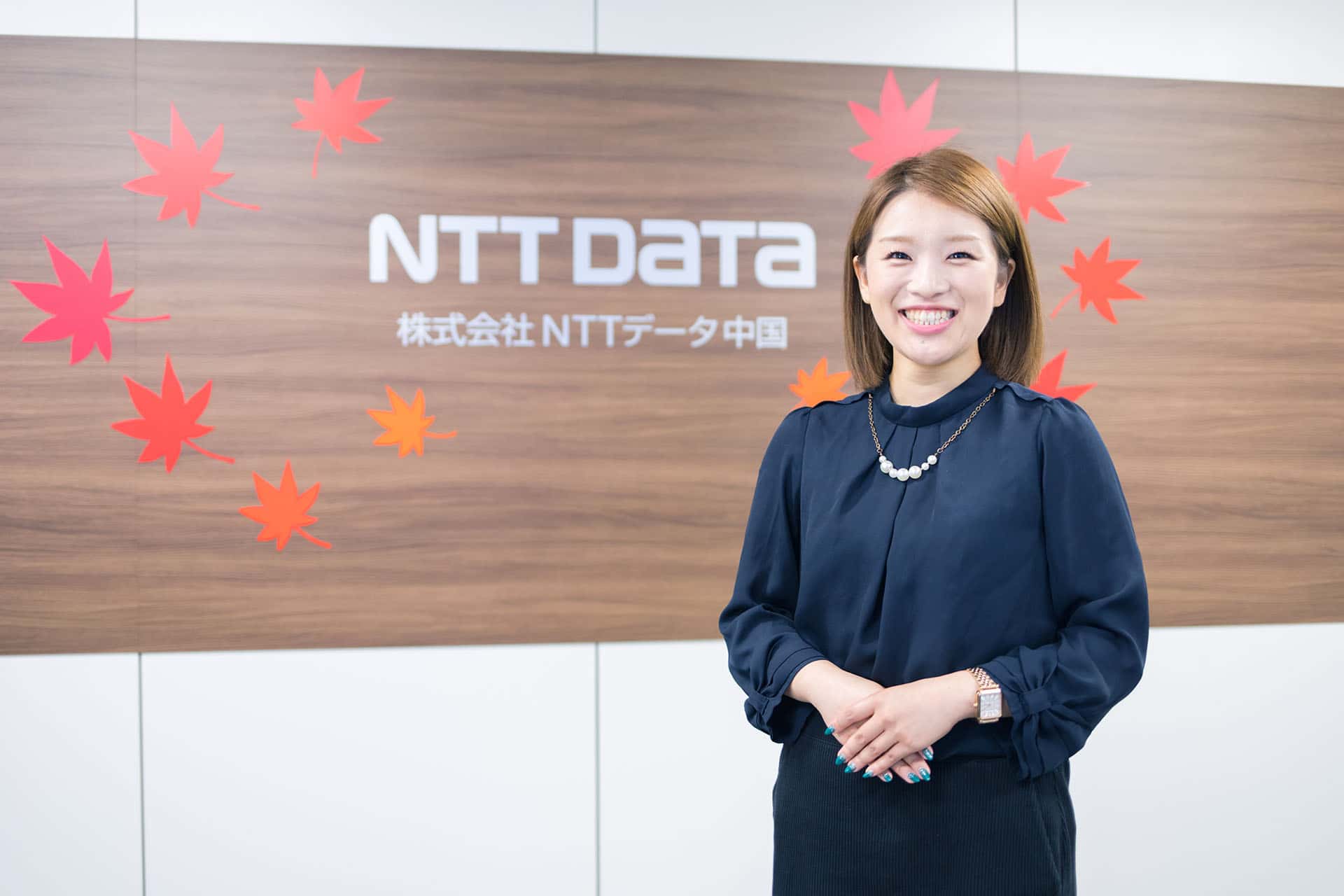 株式会社　NTTデータ中国  金阪 真優さん