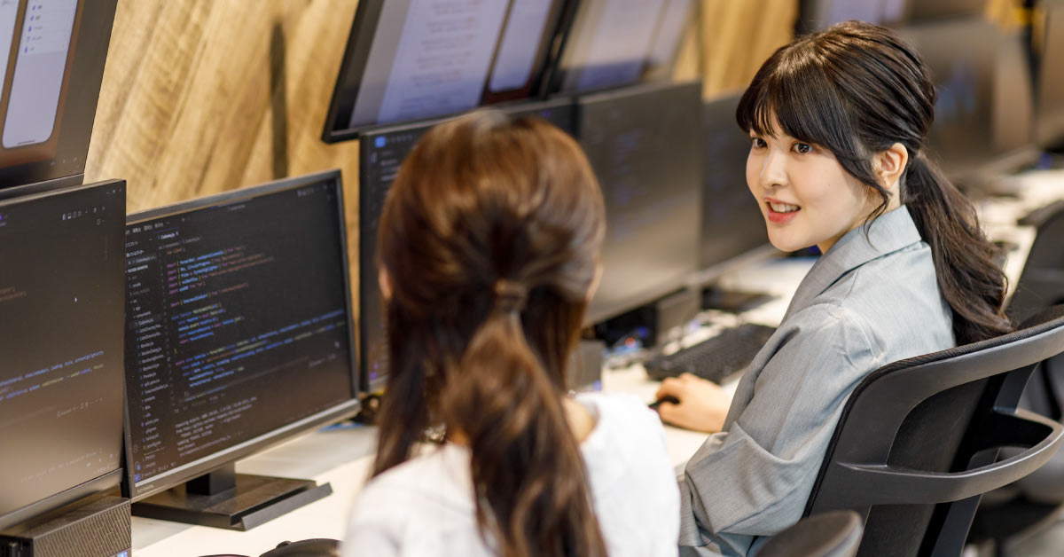 在校生から学ぶ、初心者に優しいプログラミング体験！
